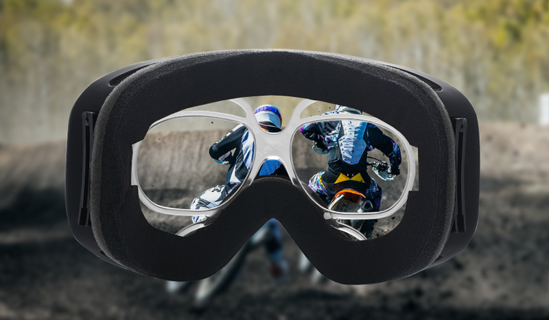 in your goggles