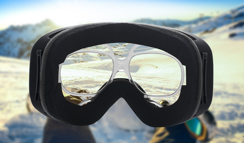in your goggles