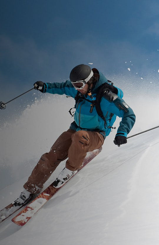 Prescription goggle inserts for skiing