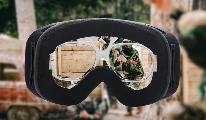 in your goggles